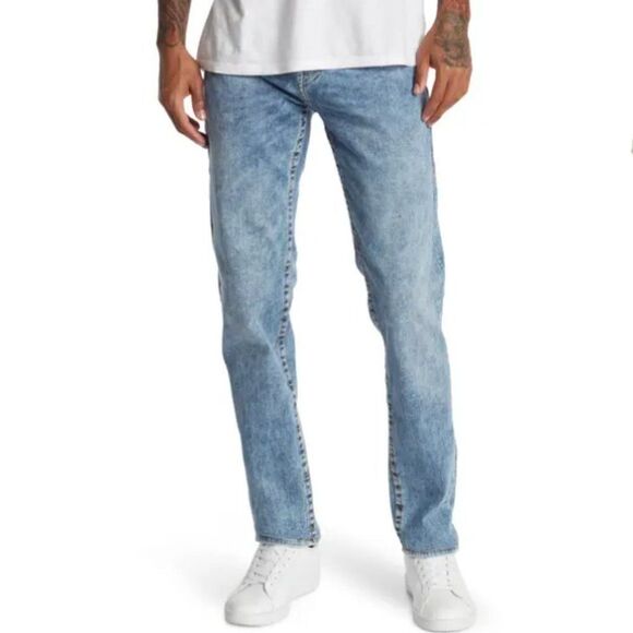 True Religion Geno Relaxed Slim Big T No Flap Jeans NWT - Picture 1 of 15